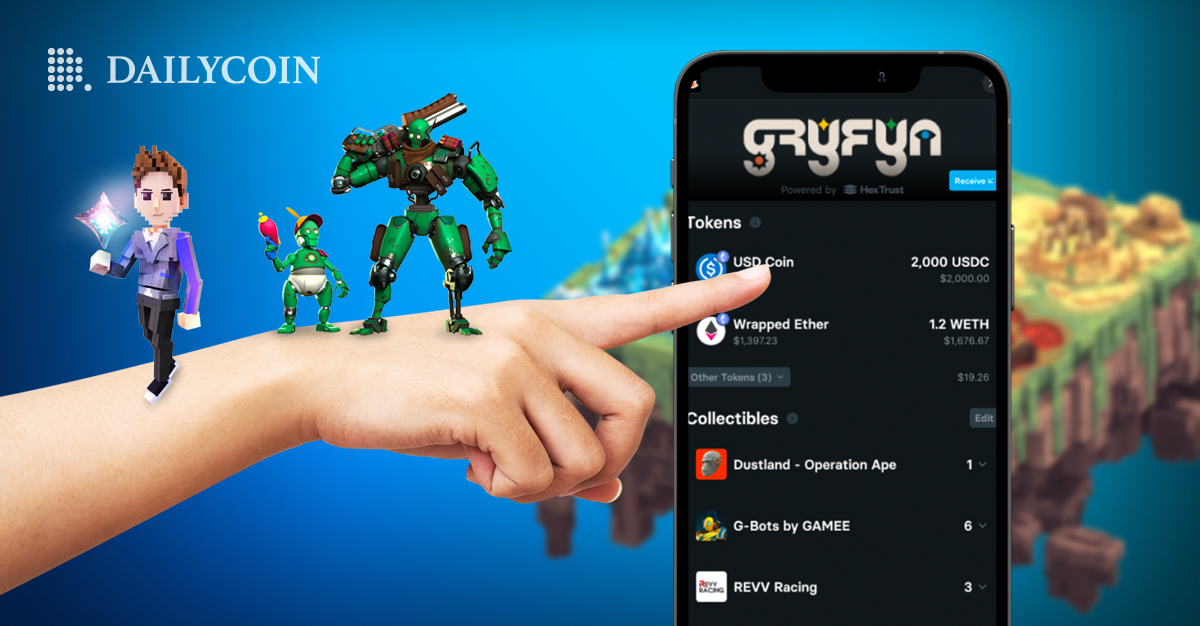 Animoca Brands Rolls Out NFT Wallet Gryfyn In Joint Venture DailyCoin