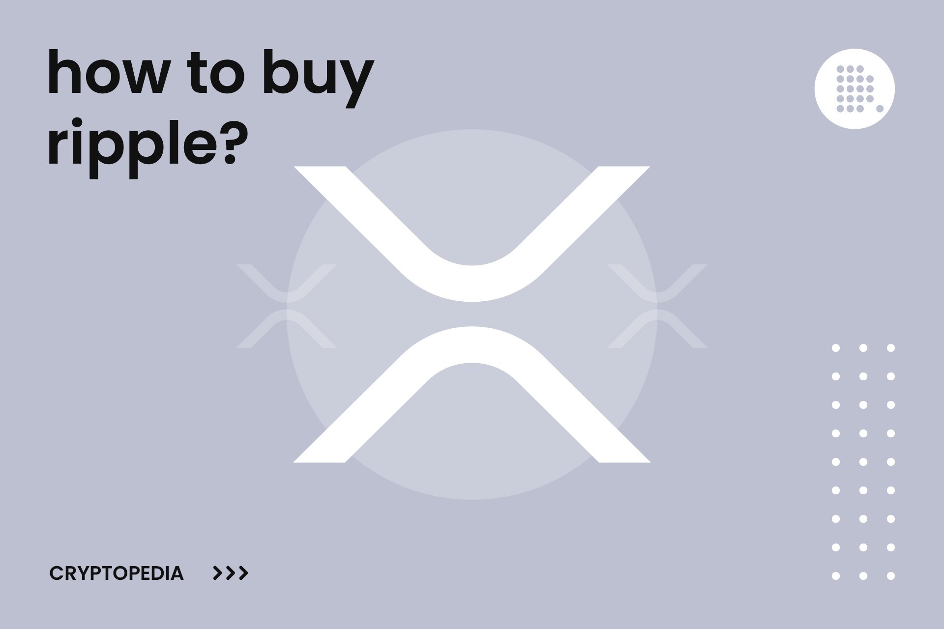 How to buy ripple?