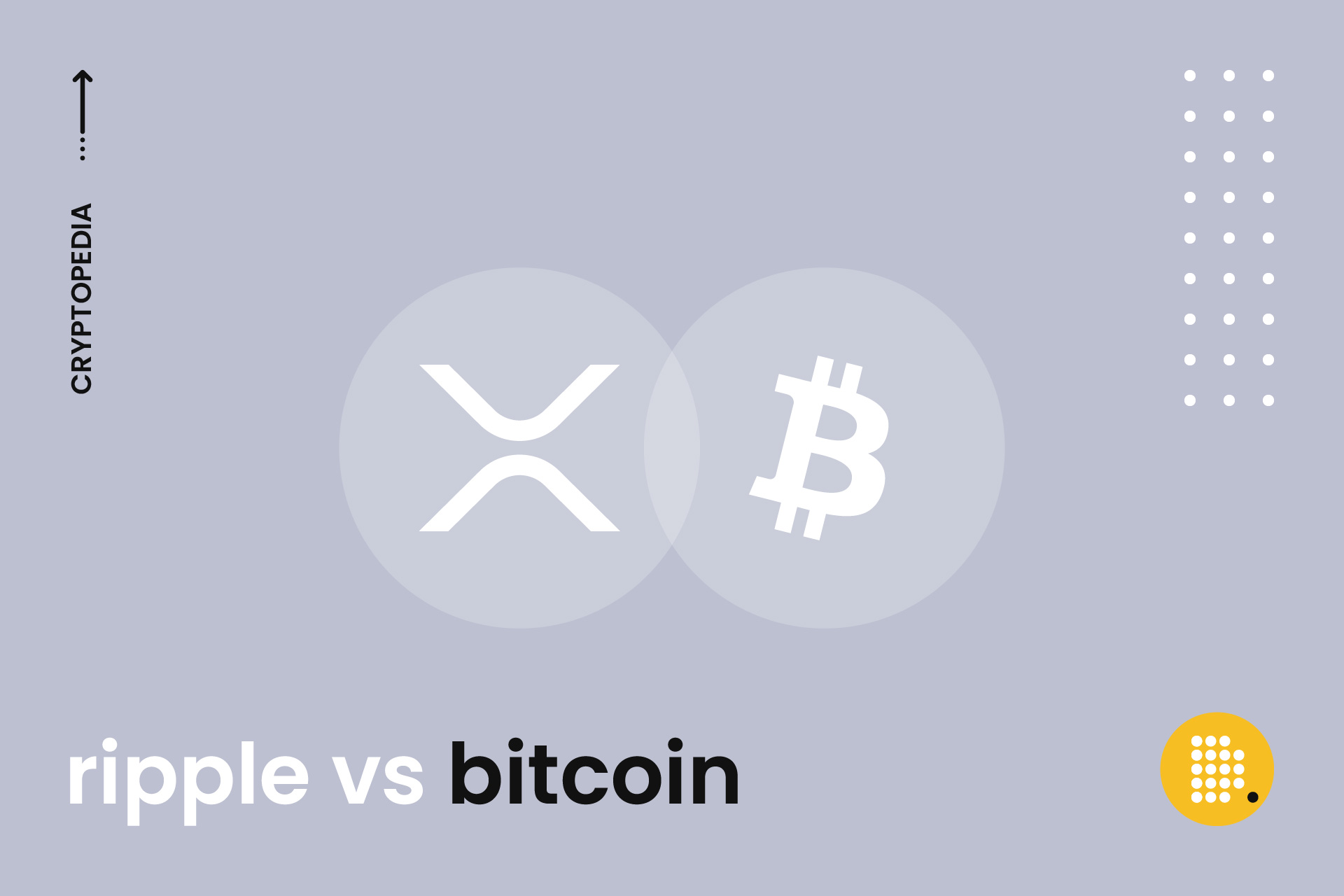 ripple coin difference from bitcoin