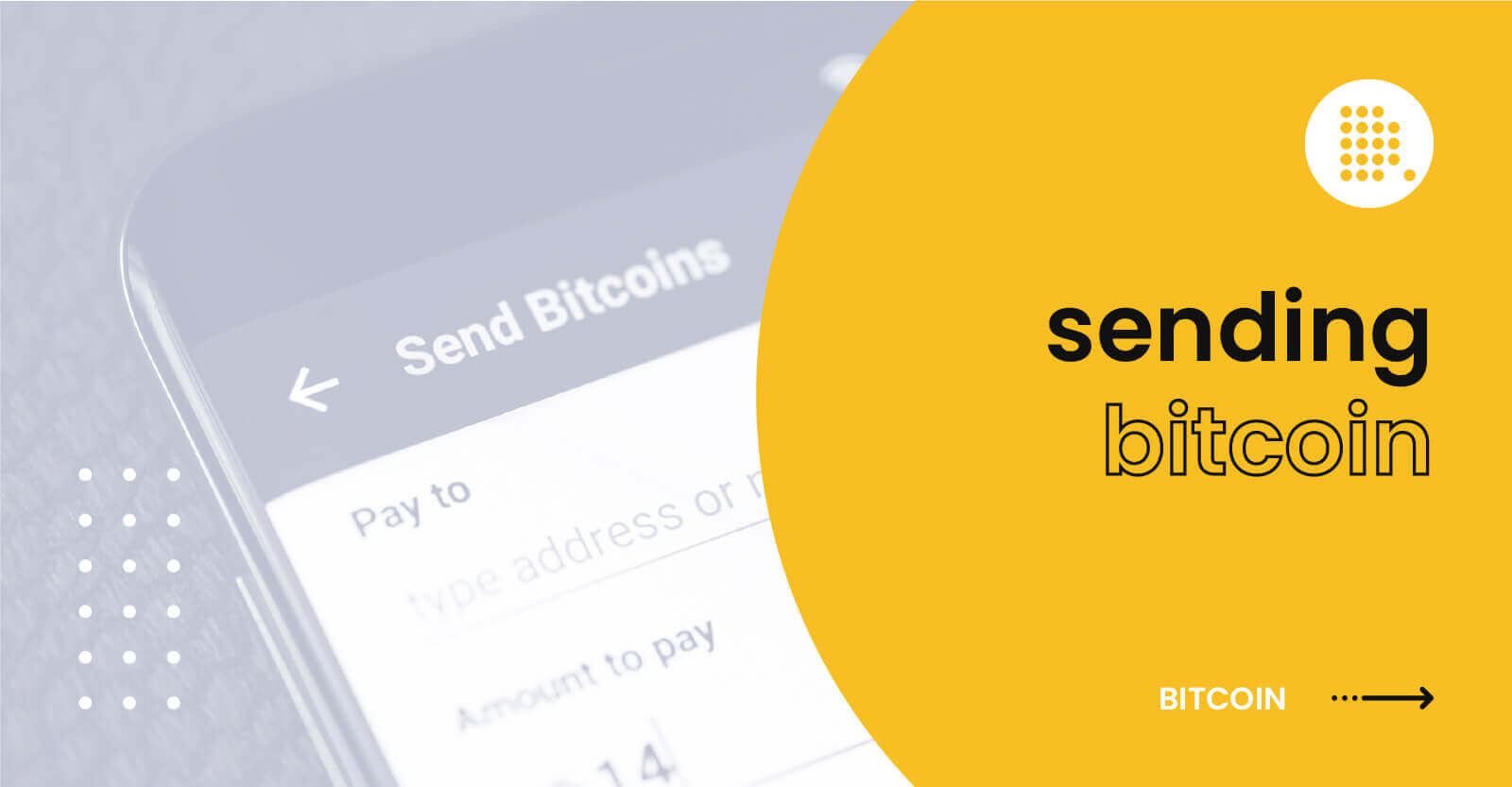 How to send bitcoin to an address