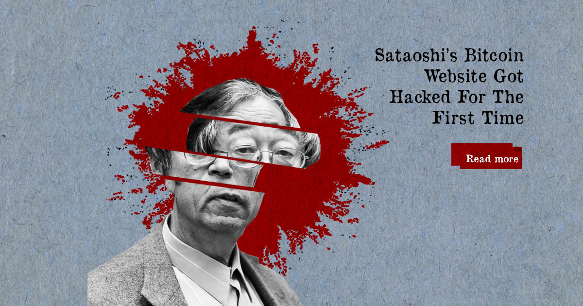 Satoshi's Bitcoin Website Got Hacked For The First Time - DailyCoin