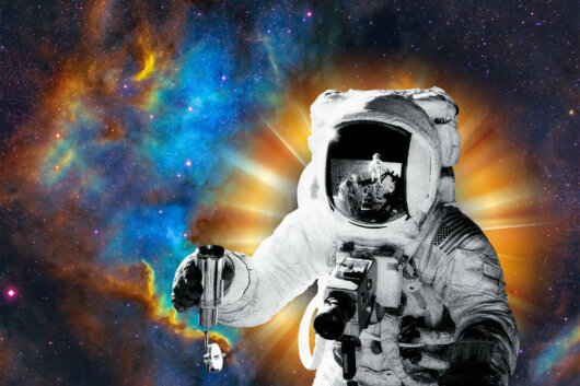 Groundbreaking AI-Blockchain Art Made on International Space Station