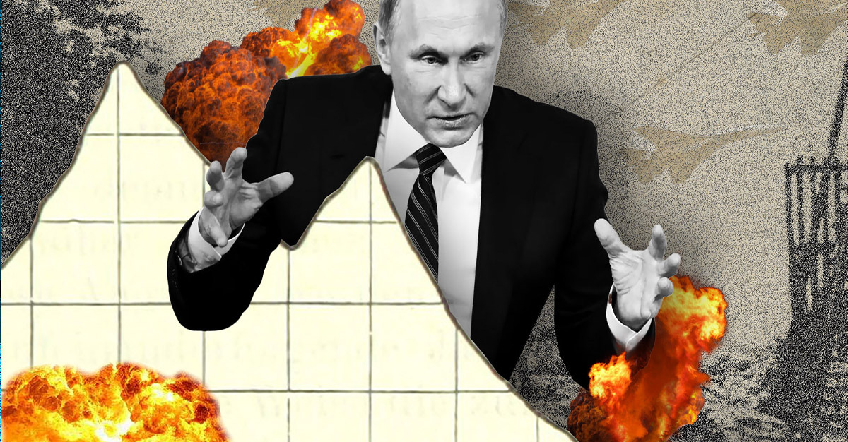 Putin bombardeia o mundo democrático, as criptomoedas caem — Dmb Tecnologia