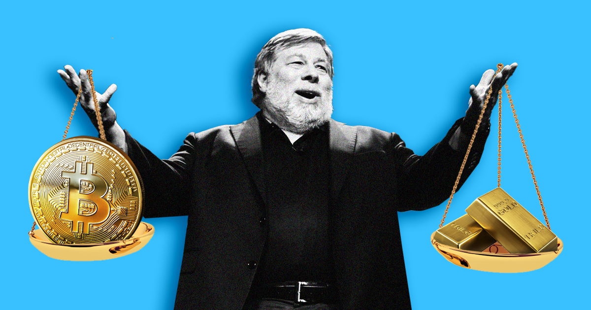 El cofundador de Apple, Steve Wozniak, compara Bitcoin con el oro, pero sigue siendo escéptico sobre las altcoins
