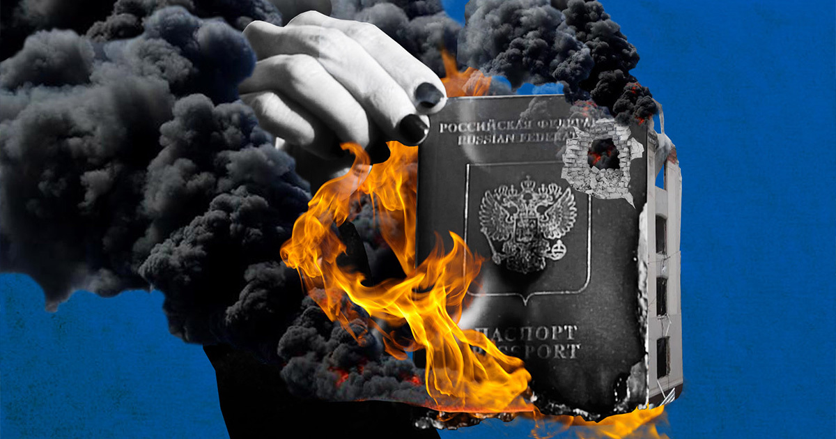 Artist Burns His Russian Passport And Sells It As An NFT To Raise Funds For Ukraine – DailyCoin