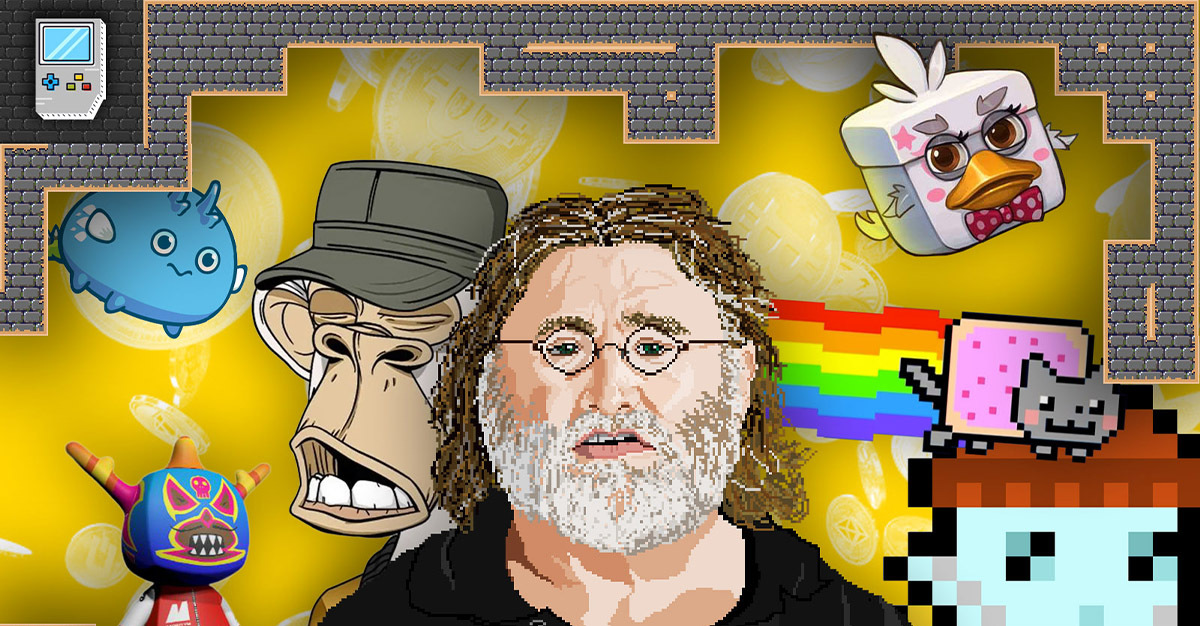 CEO do Steam, bilionário Gabe Newell, comentários sobre NFTs, jogos para ganhar e criptomoedas — Dmb Tecnologia