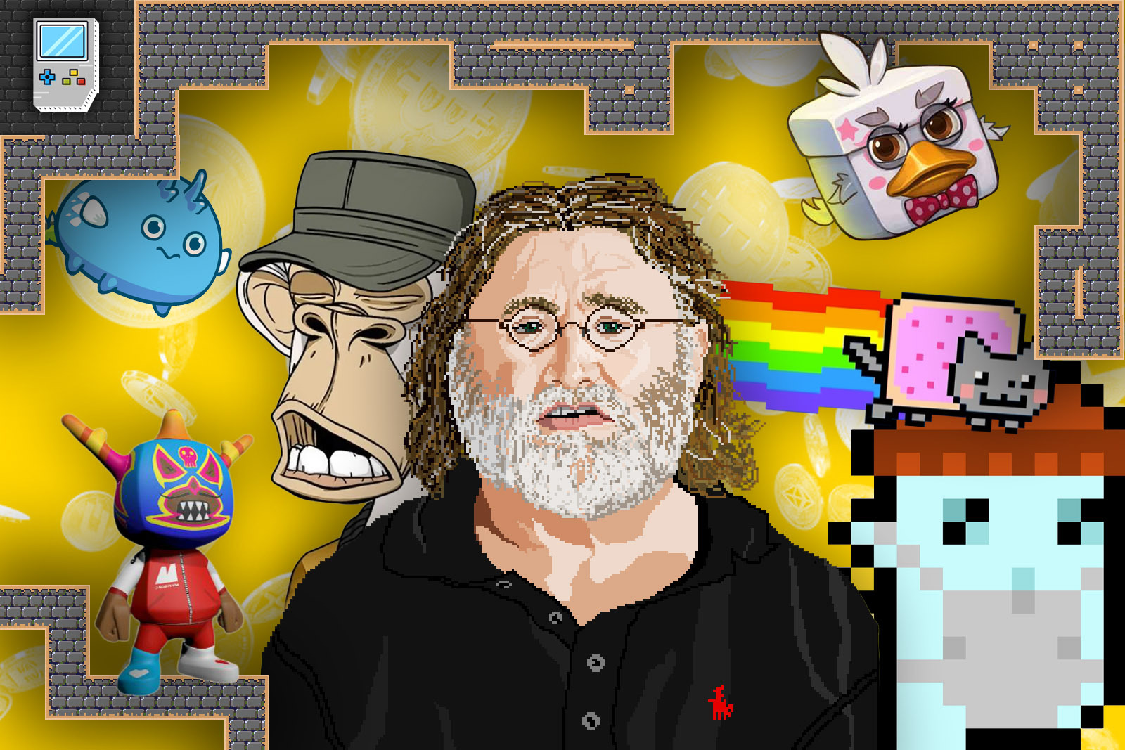 Gabe Newell fake account, Gabe Newell