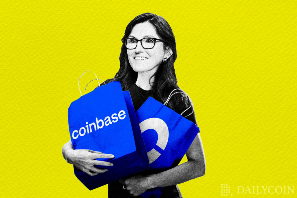 cathie woods coinbase