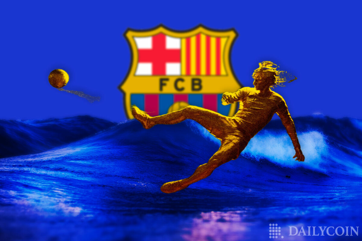 FC Barcelona Launches First-Ever NFT in Times Square NYC - DailyCoin