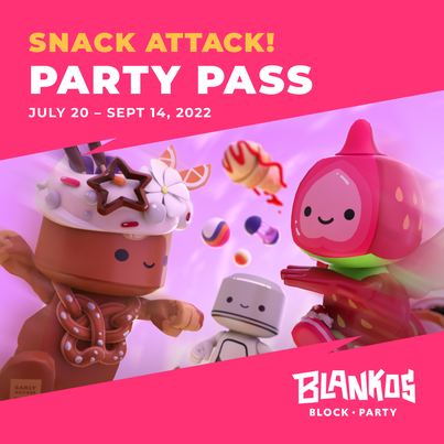 Snack attack - Blankos Block Party