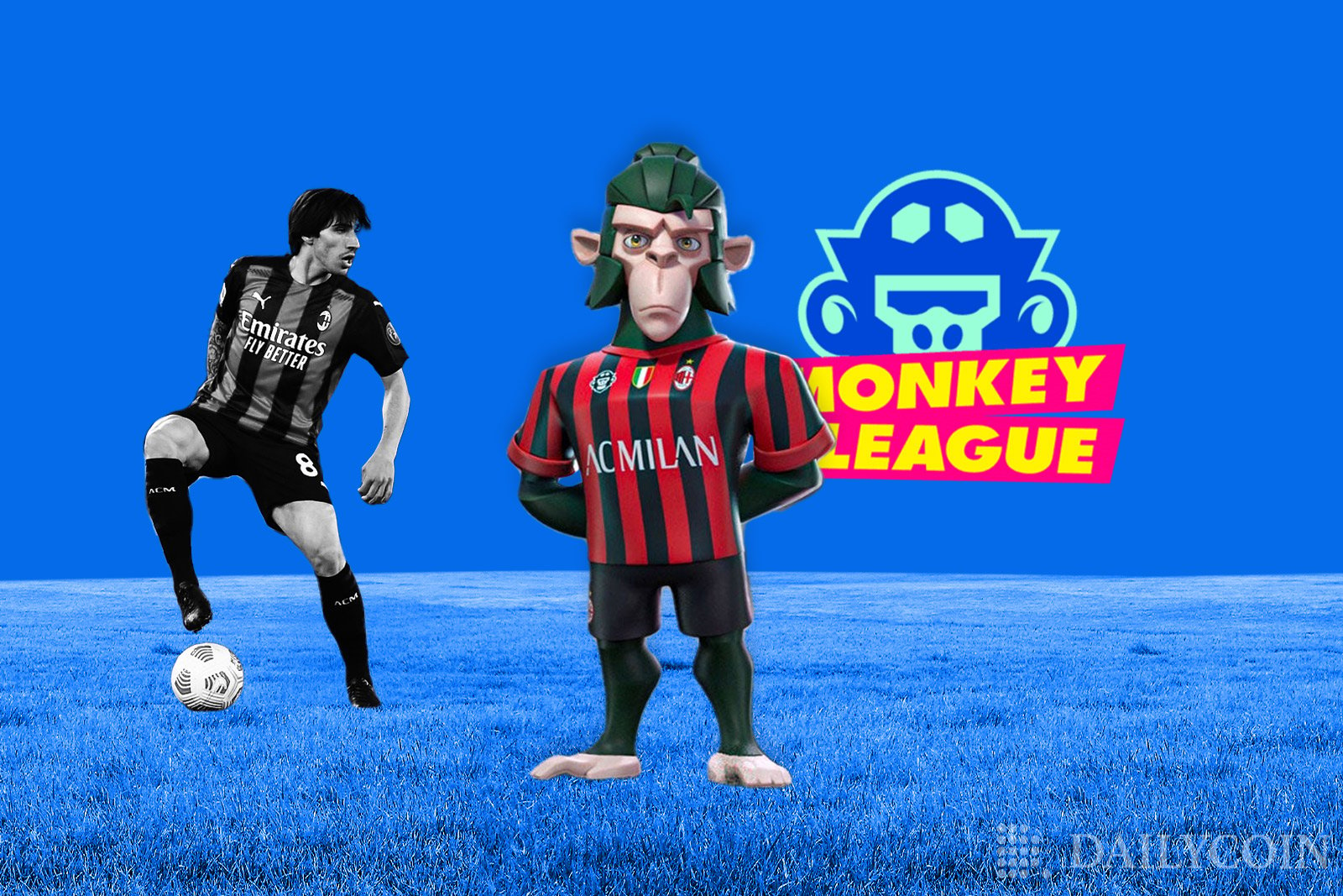 AC Milan Kicks Off NFT Football Game With Monkey League