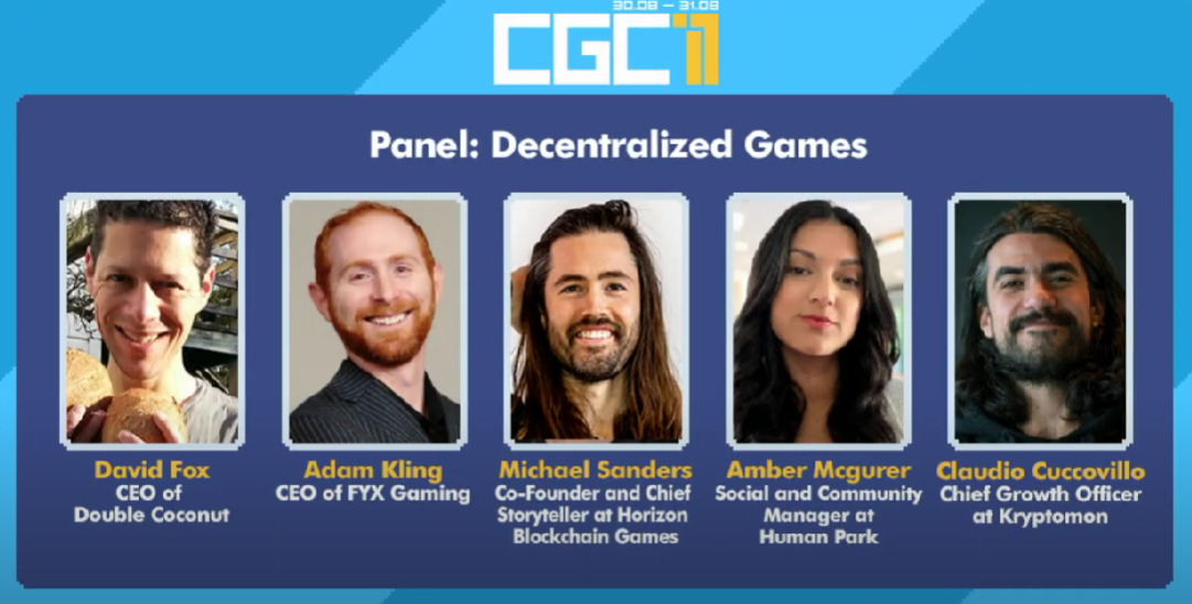 cgc11 decentralized games panels