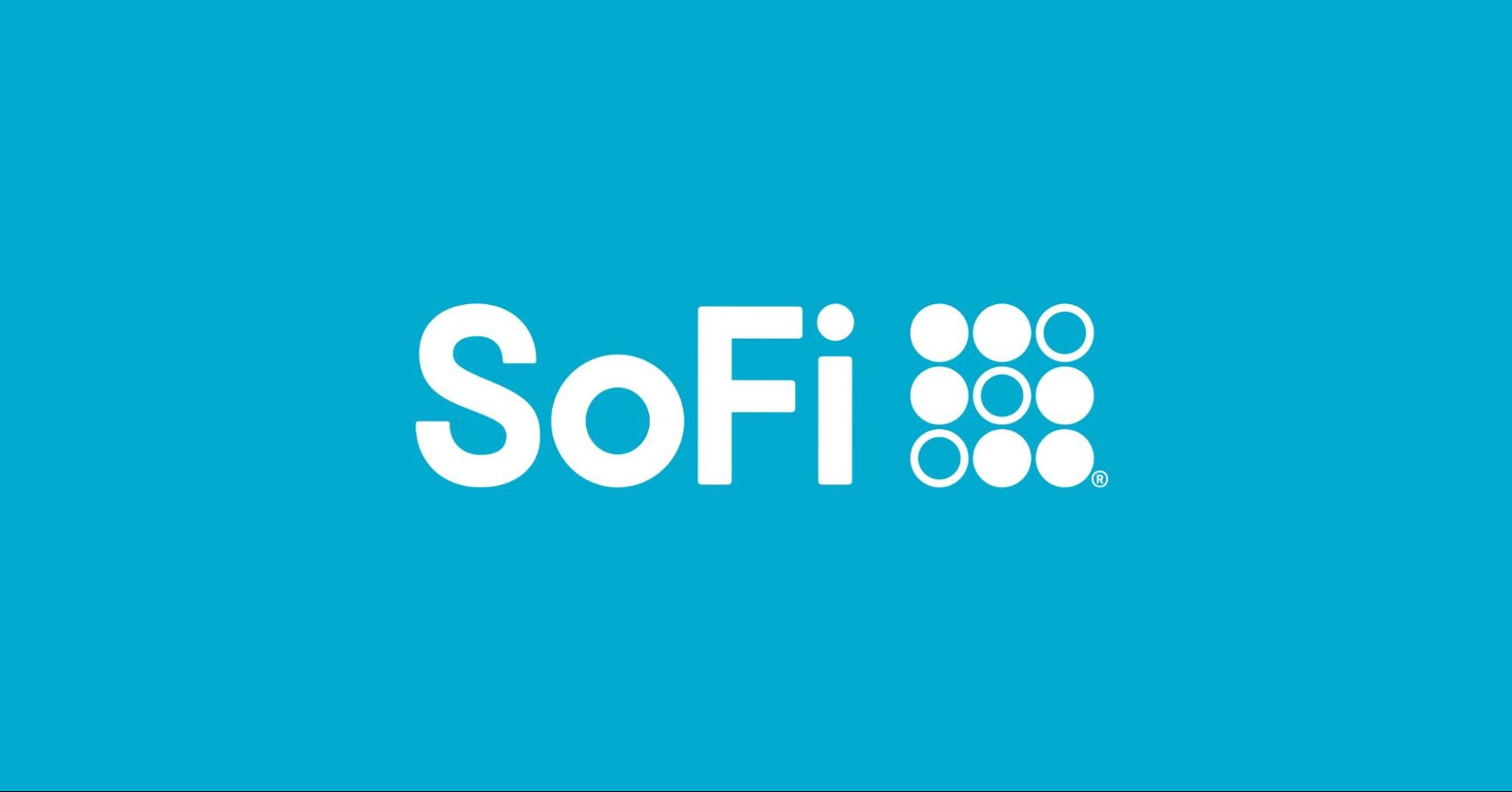 SoFi logo. 