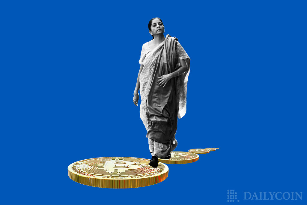 Nirmala Sitharaman india paving way crypto adoption walking