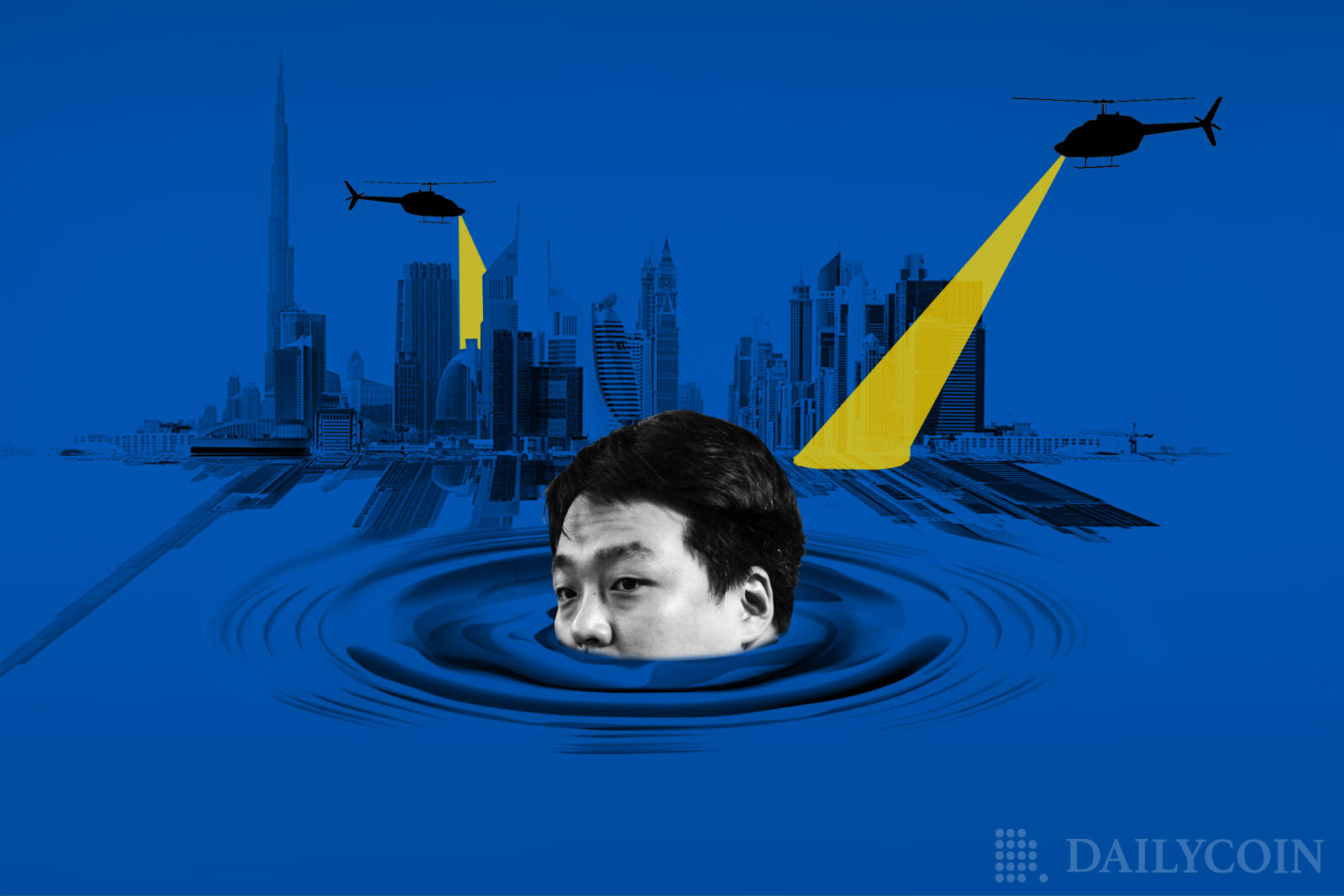 do kwon_dubai_hiding_under water_searchlights_helicopter_fugitive