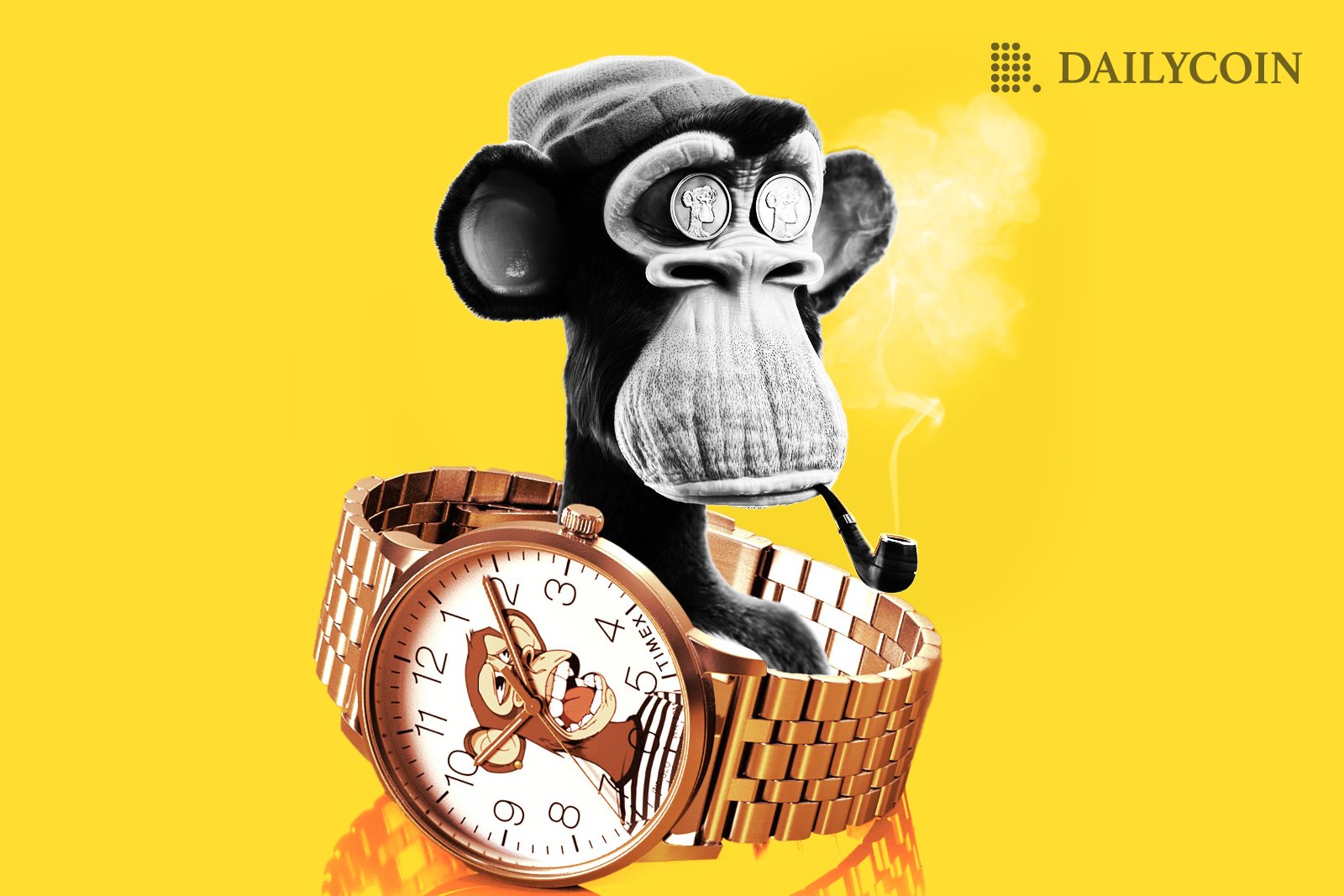 Bored Apes Team Up with Luxury Watchmaker TIMEX to Create 500 BAYC