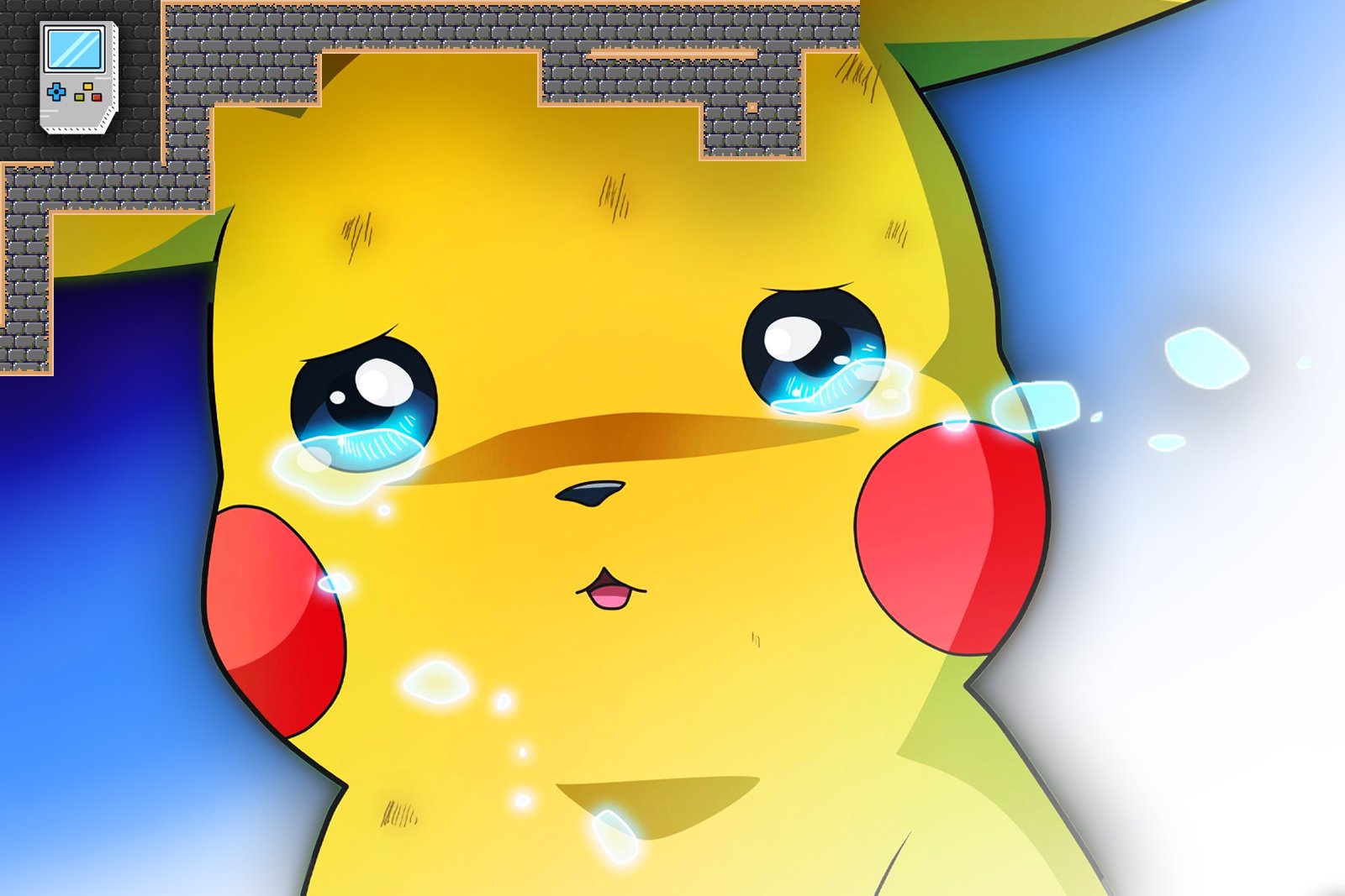 Pokemon Pikachu crying