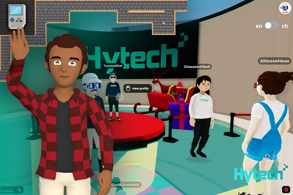 Hytech Breaks Record in First Decentraland Event, Hosts Most Visitors in an Hour