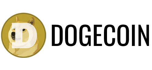 Dogecoin logo.