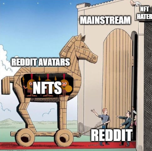 NFT trojan horse