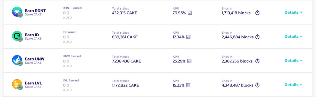 Crypto staking pancakeswap pools