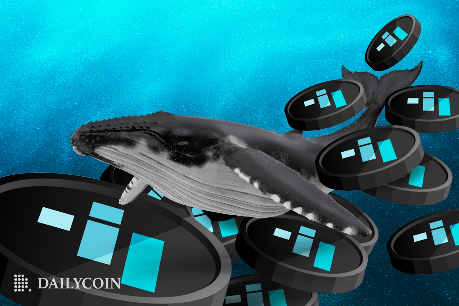 FTX token FTT surrounding crypto whale.
