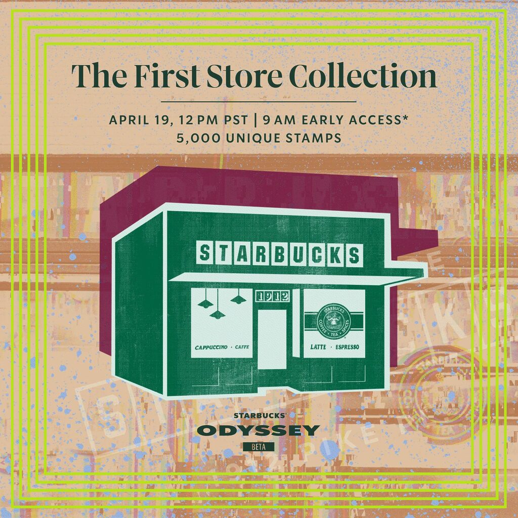 The First Starbucks Store NFT collection