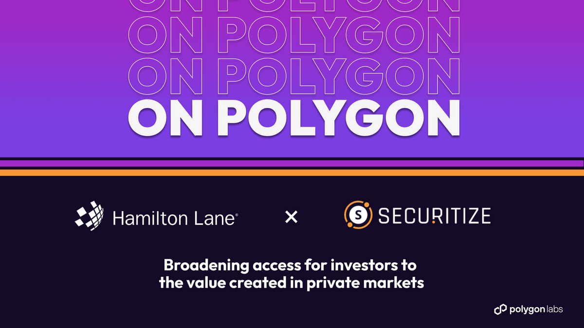 Hamilton Lane's fund on Polygon.