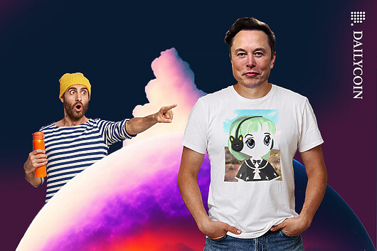 Musk Spikes Milady Meme Coin Price 11,632% with NFT Meme
