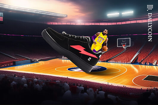 LeBron’s Nike RTFKT Kicks Up Demand as Lakers Double Lead