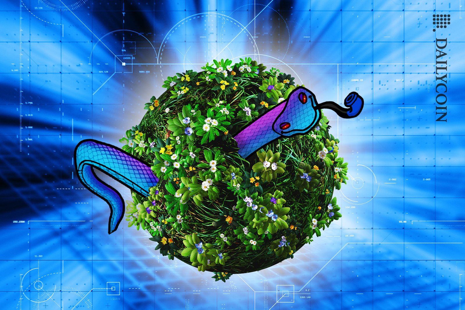 Cardano SNEK in a sphere jungle.