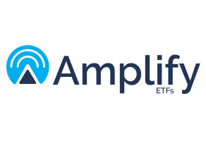 Amplify ETF logo. 