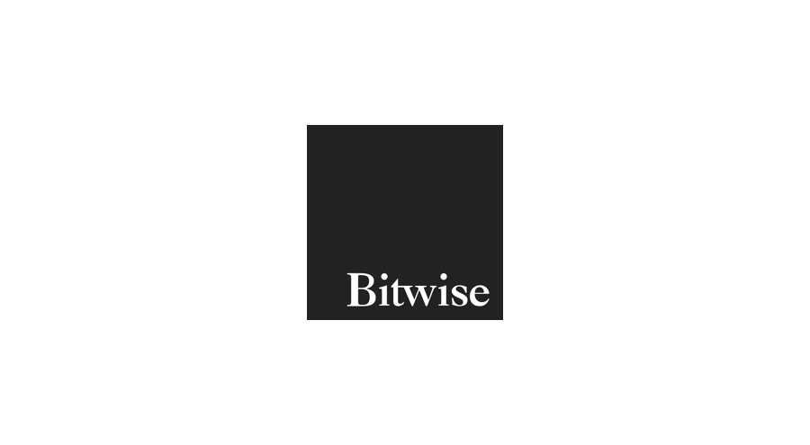 Bitwise cryptocurrency ETF logo.