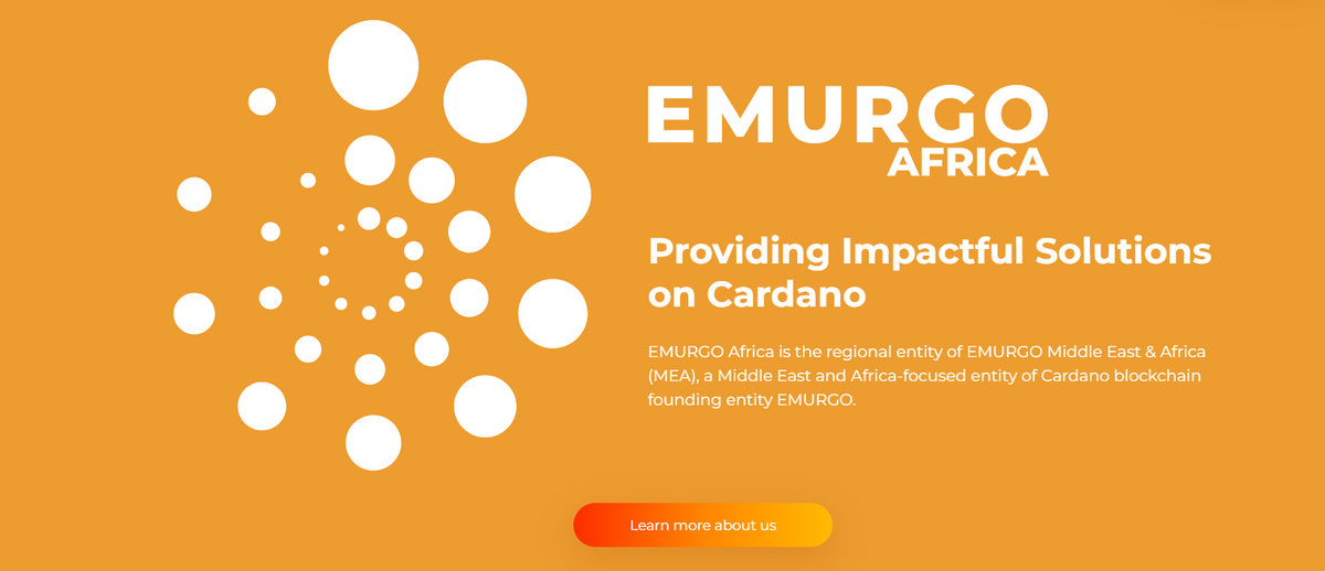 Emurgo africa homepage.