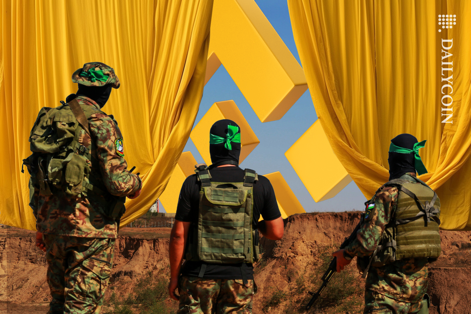 The Binance curtain is closing for the HAMAS group.
