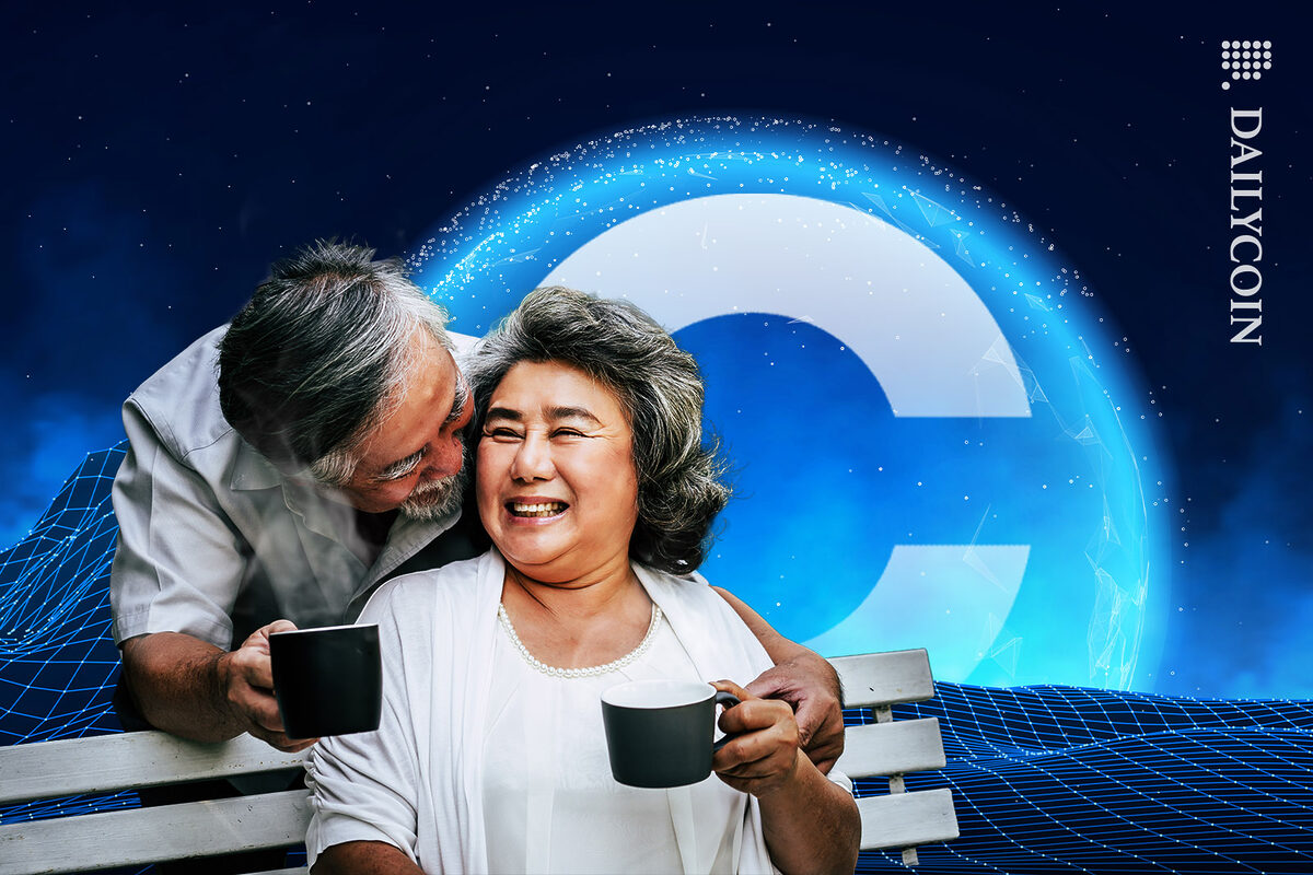 Pensioners enjoying their piece of a digital asset -Coinbase.