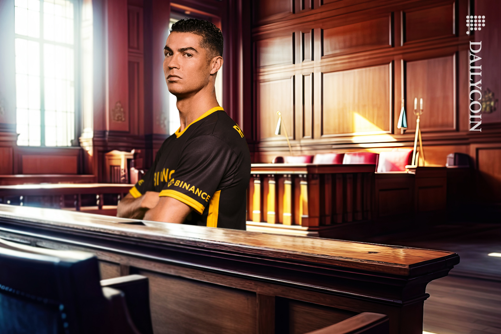 Cristiano Ronaldo not happy to be facing court for Binance.