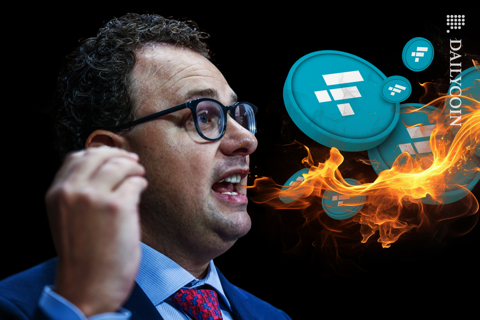 Dario Amodei words are setting FTT tokens on fire.