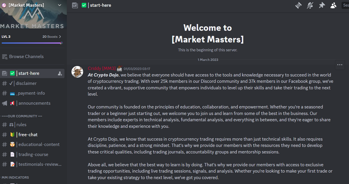 market masters discord