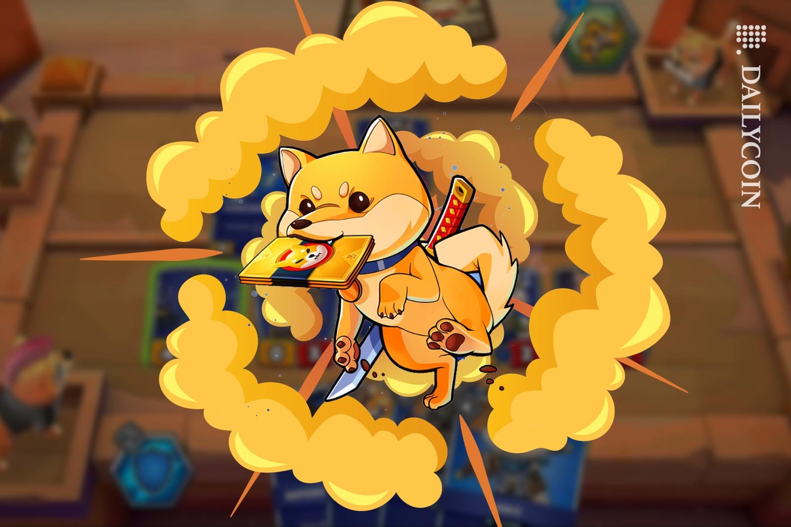 Shiba Inu jumps out of the Shiba Eternity game.