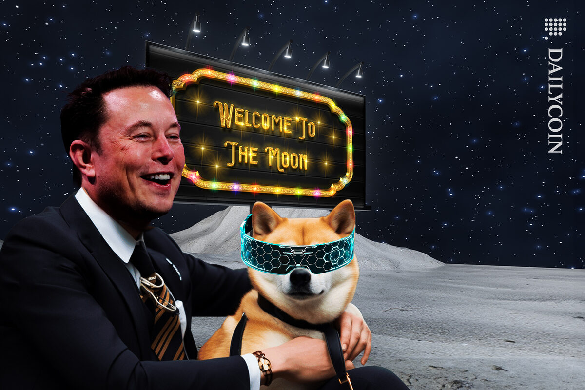 Elon Musk and Doge welcomes you to the moon.