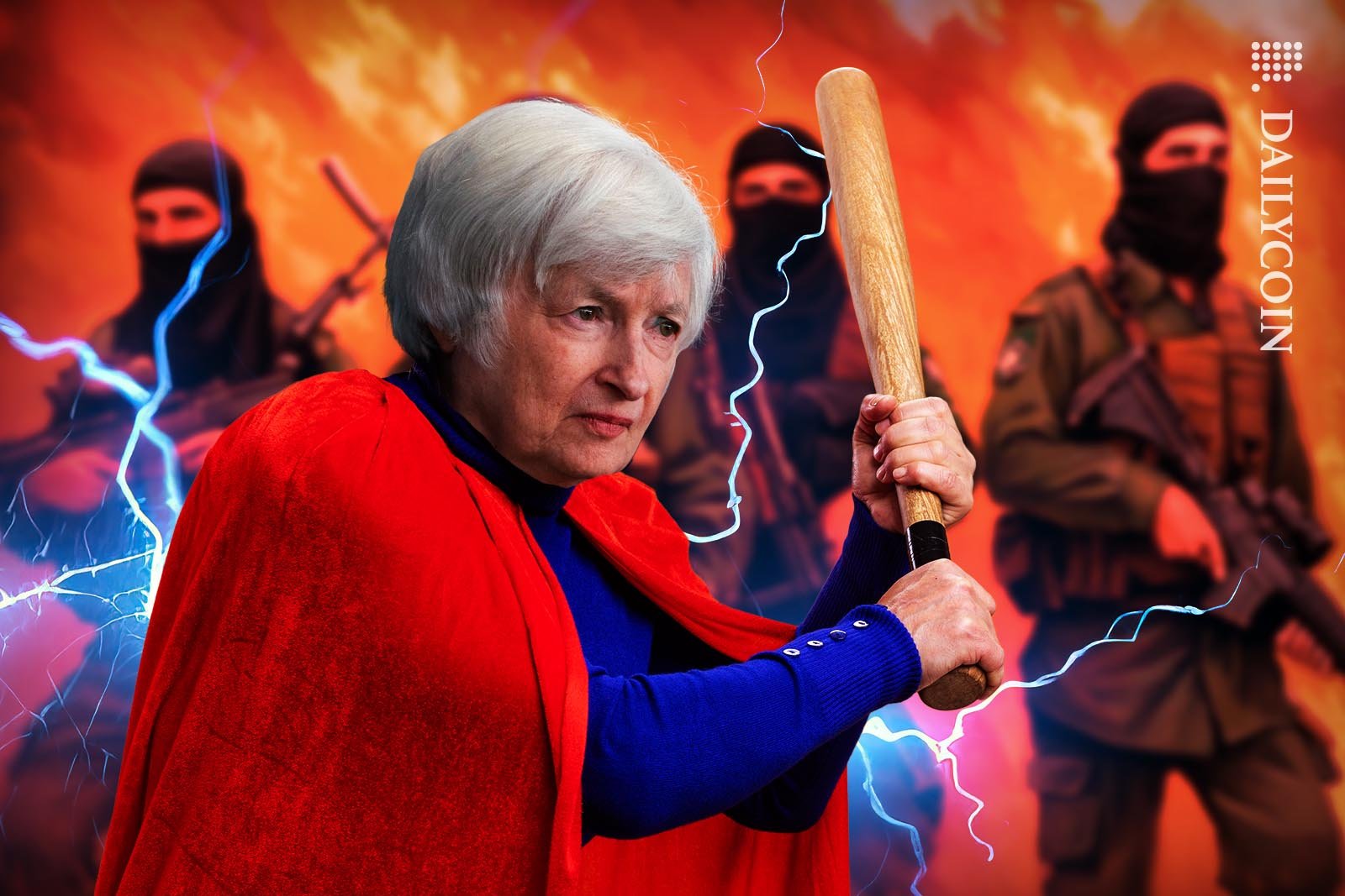Janet Yellen ready to fight the terrosit.