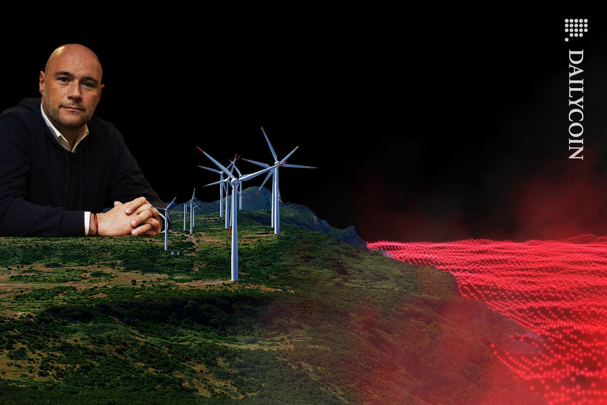 Chilliz CEO Alexandre Dreyfus focused on green energy for his digital space.