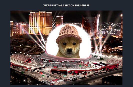WIF on Vegas Sphere.
