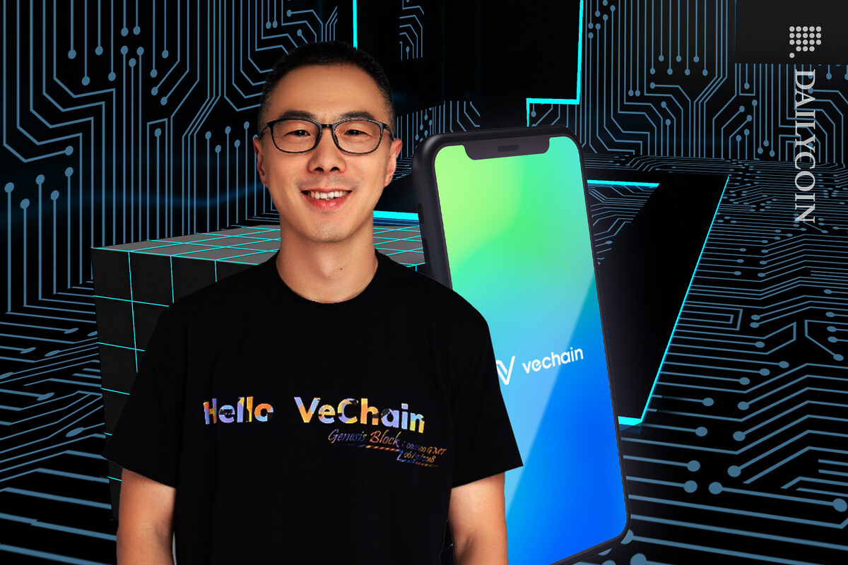Sunny Lu of Vechain talks development progress.