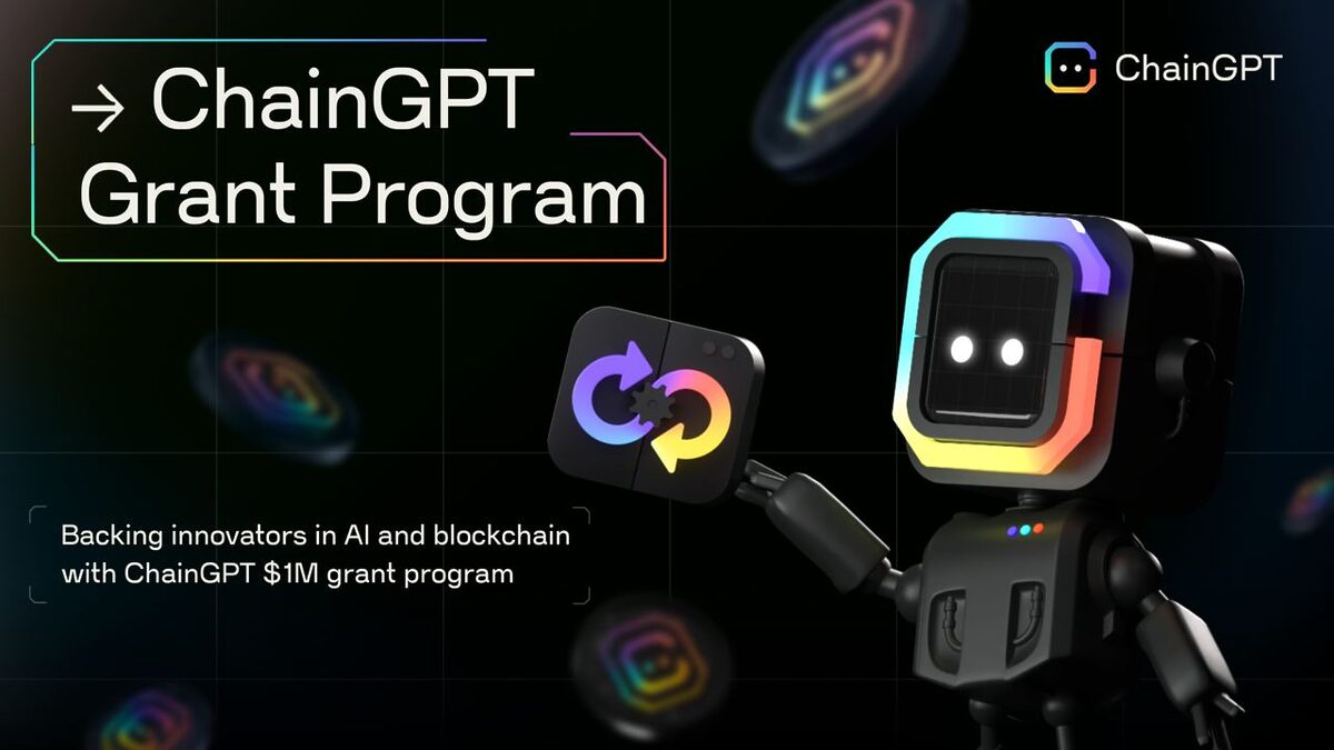 ChainGPT Grant Program banner.