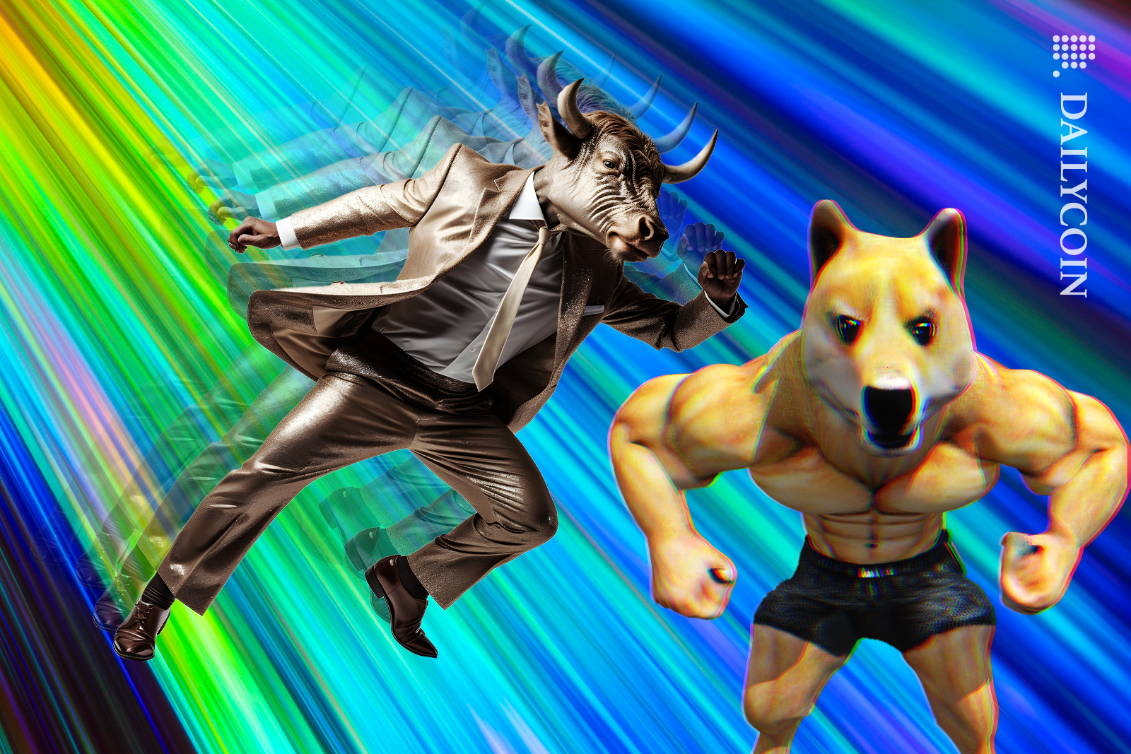 DOGE strikes with his Bull.
