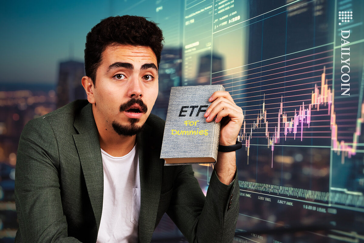 Guy worried about ETF whilst reading 'ETF for dummies''
