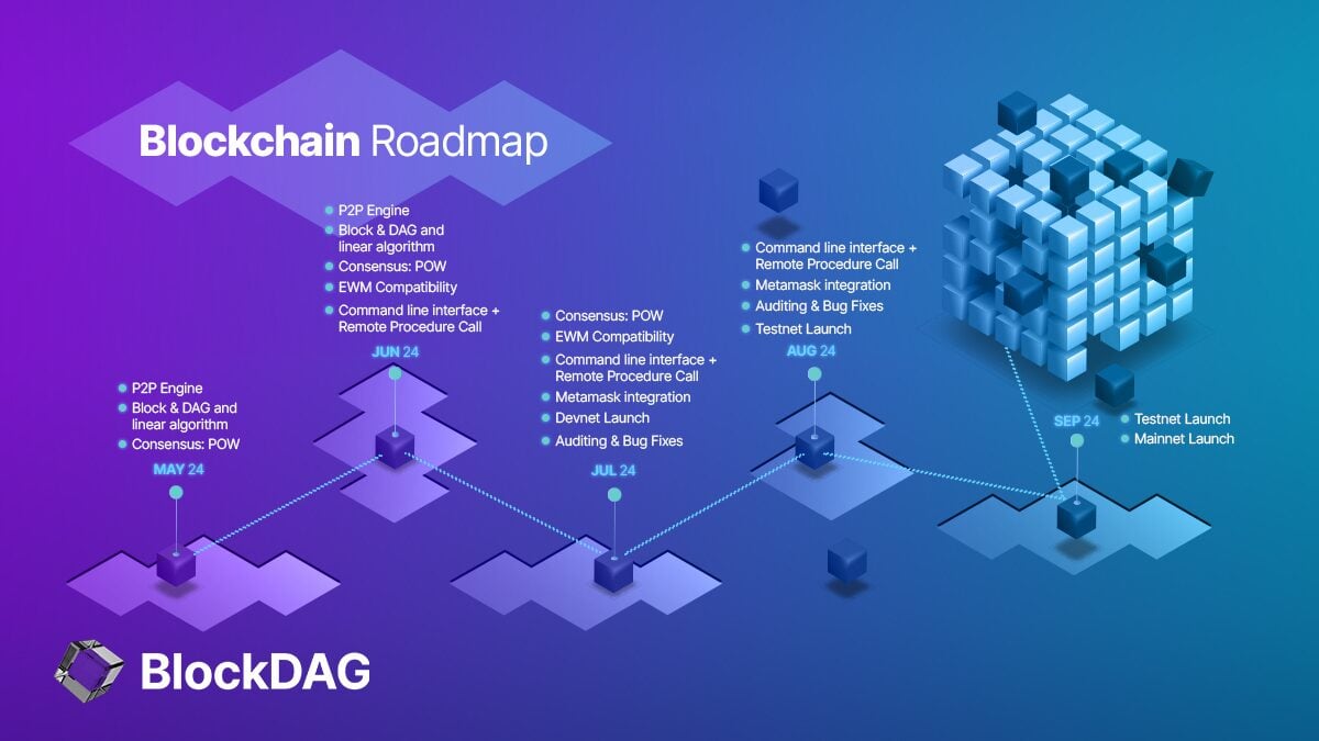 BlockDAG blockchain roadmap.