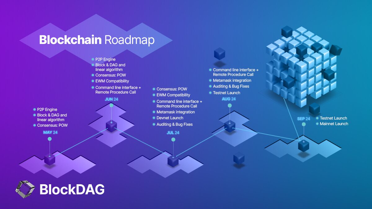 BlockDAG Blockchain roadmap.